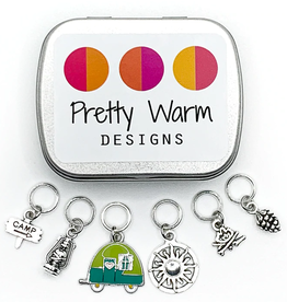 Pretty Warm Designs Pretty Warm Designs - Go Camping Stitch Marker