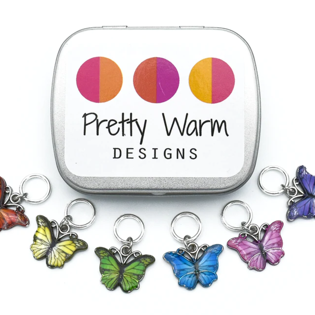 Pretty Warm Designs Pretty Warm Designs - Butterfly Stitch Marker
