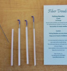 Fiber Trends Fiber Trends Felting Needles 32 Gauge, Reverse Felting