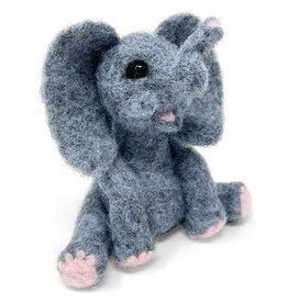 Crafty Kit Co. Needle Felting Kit - Baby Elephant