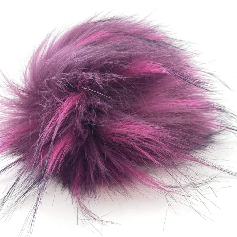 Warehouse 2020 Warehouse 2020 Classic Faux Pom Pom - Large - Raspberry Special Edition