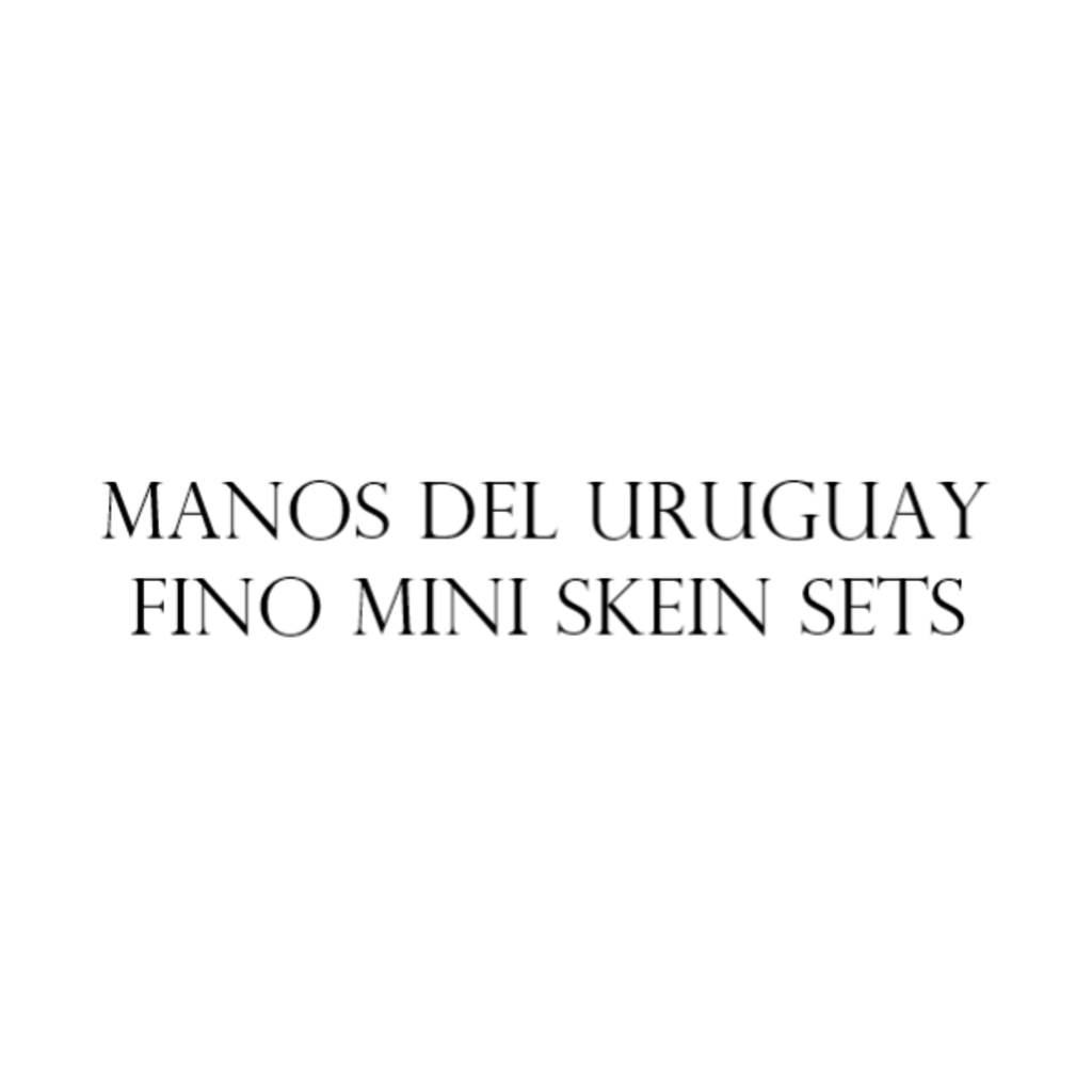 Manos Del Uruguay Manos Del Uruguay - Fino Mini Skein Sets