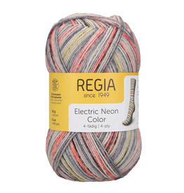 Regia Regia Electric Neon Color 4 Ply Sock Yarn