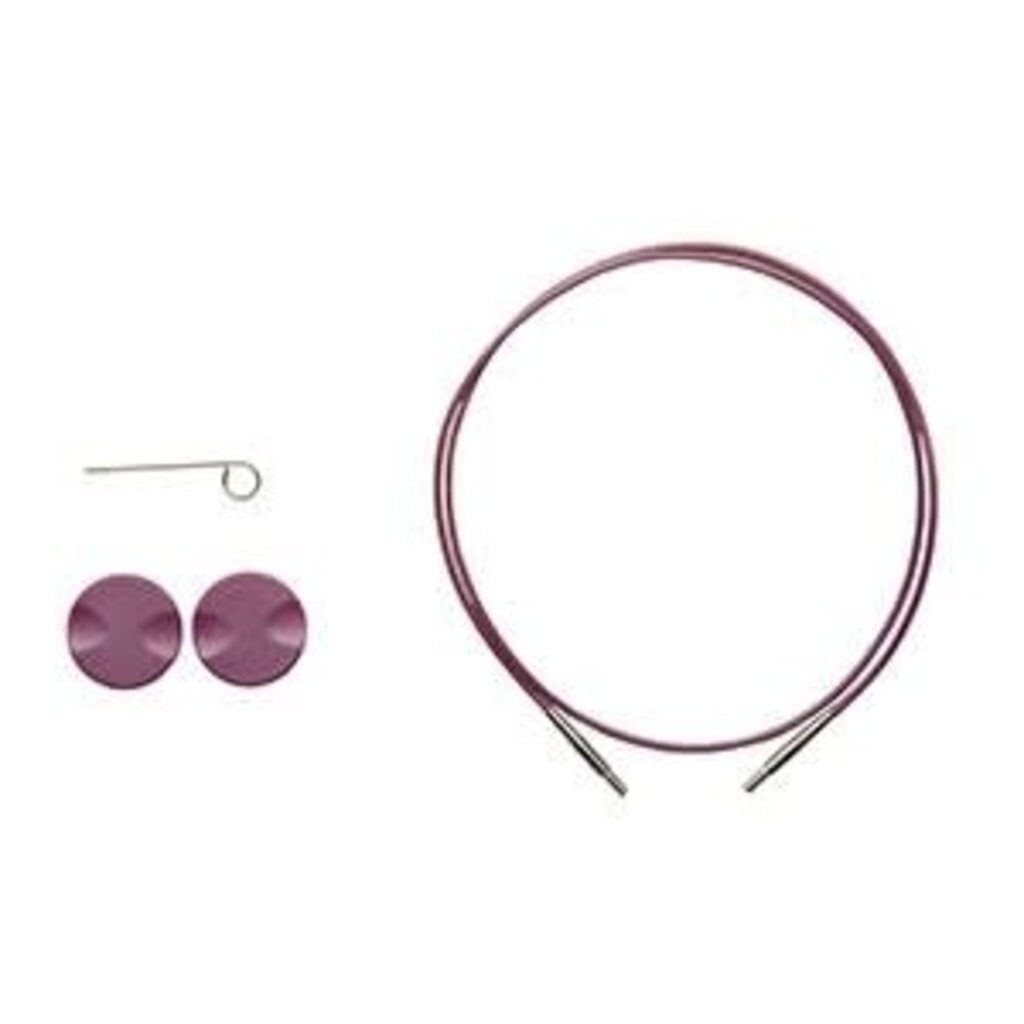 Knit Picks Knit Picks Interchangeable Cable - Purple 40" / 100 cm