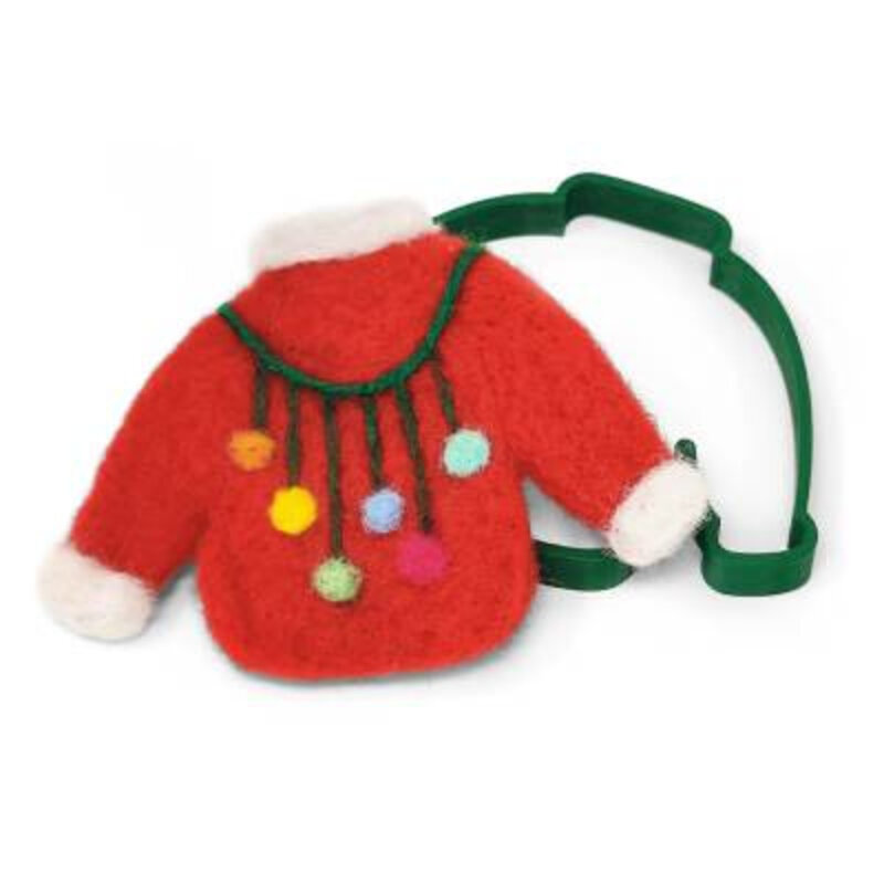 Crafty Kit Co. Needle Felting Kit - Christmas Jumpers