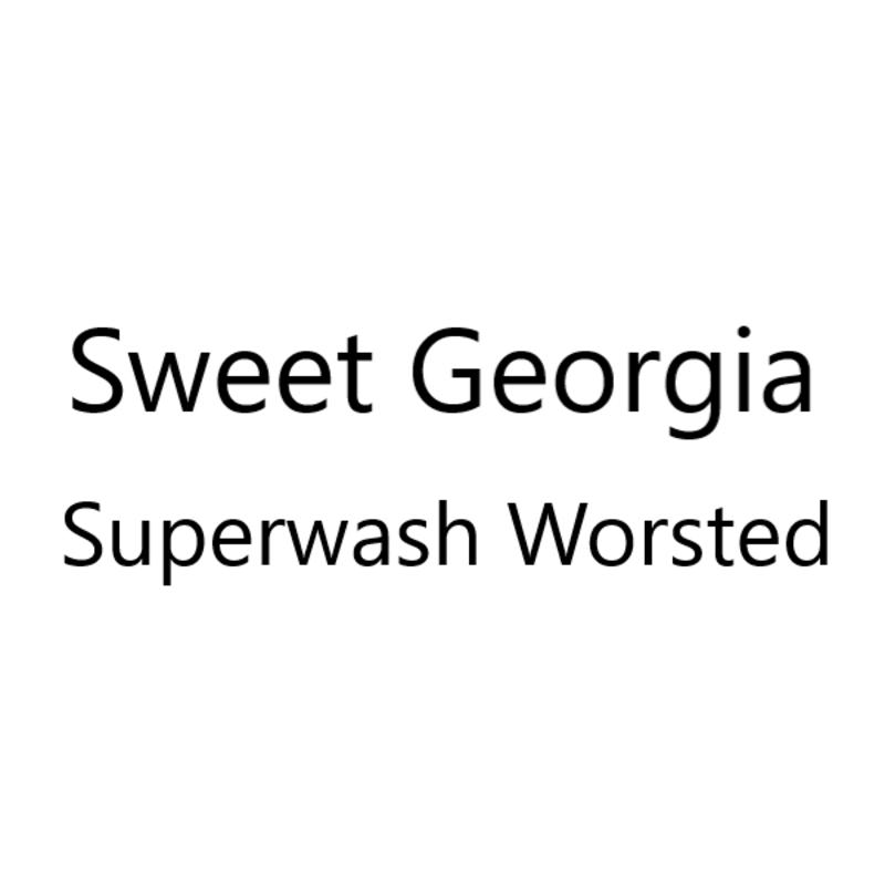 Sweet Georgia Sweet Georgia - Superwash Worsted Yarn