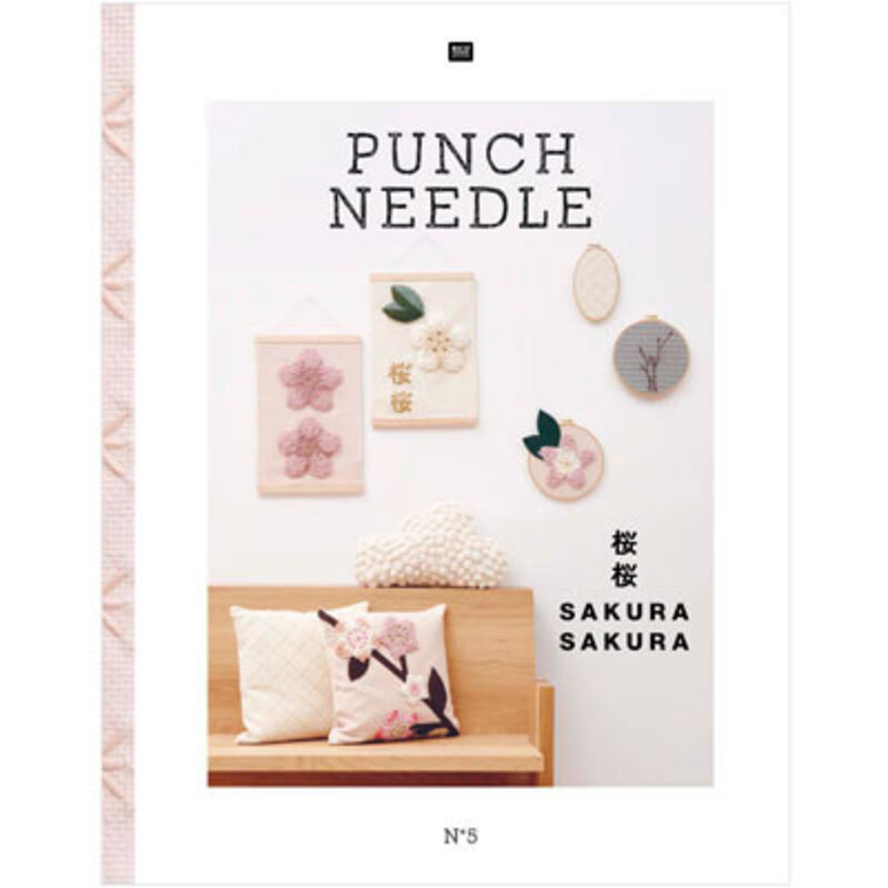 Miscellaneous Punch Needle Book 5 - Sakura Sakura