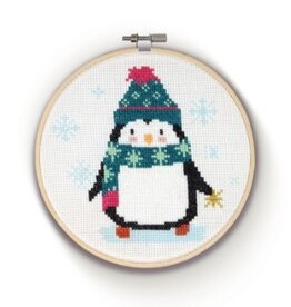 Crafty Kit Co. Cross Stitch Kit - Penguin