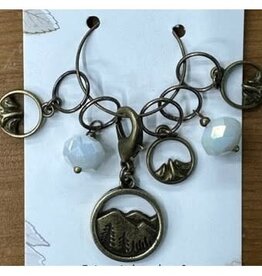 NNK Press Winter Forest Stitch Markers - Mountain