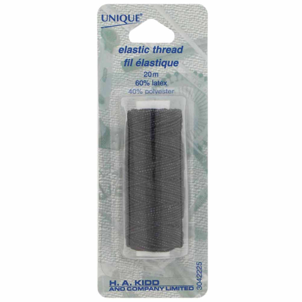 Unique Unique Elastic Thread Black