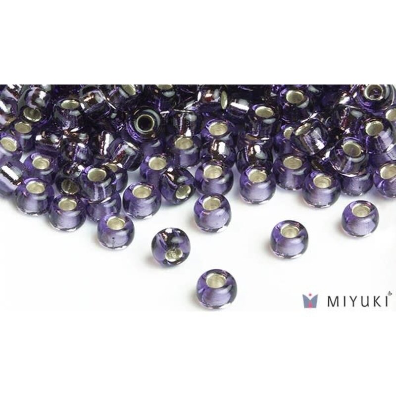 Miyuki Beads Miyuki Bead 6/0 - 24 Silverlined Lavender