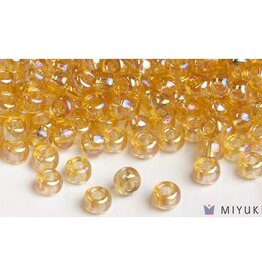 Miyuki Beads Miyuki Bead 6/0 - 251 Transparent Pale Gold AB