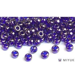 Miyuki Beads Miyuki Bead 6/0 - 308 Cobalt Blue Gold Luster