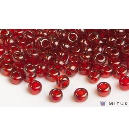 Miyuki Beads Miyuki Bead 6/0 - 304 Ruby Gold Luster