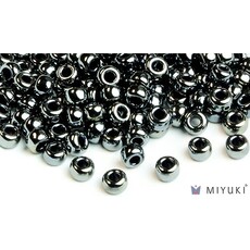 Miyuki Beads Miyuki Bead 6/0 - 464 Opaque Luster Black