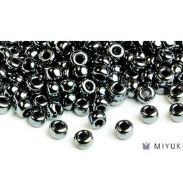 Miyuki Beads Miyuki Bead 6/0 - 464 Opaque Luster Black