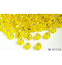 Miyuki Beads Miyuki Bead 6/0 - 6 Silverlined Yellow
