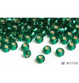 Miyuki Beads Miyuki Bead 6/0 - 17 Silverlined Emerald