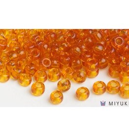 Miyuki Beads Miyuki Bead 6/0 - 133 Transparent Amber