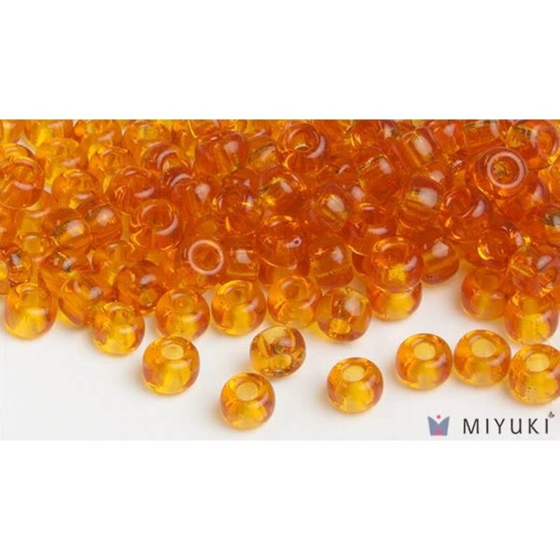 Miyuki Beads Miyuki Bead 6/0 - 133 Transparent Amber