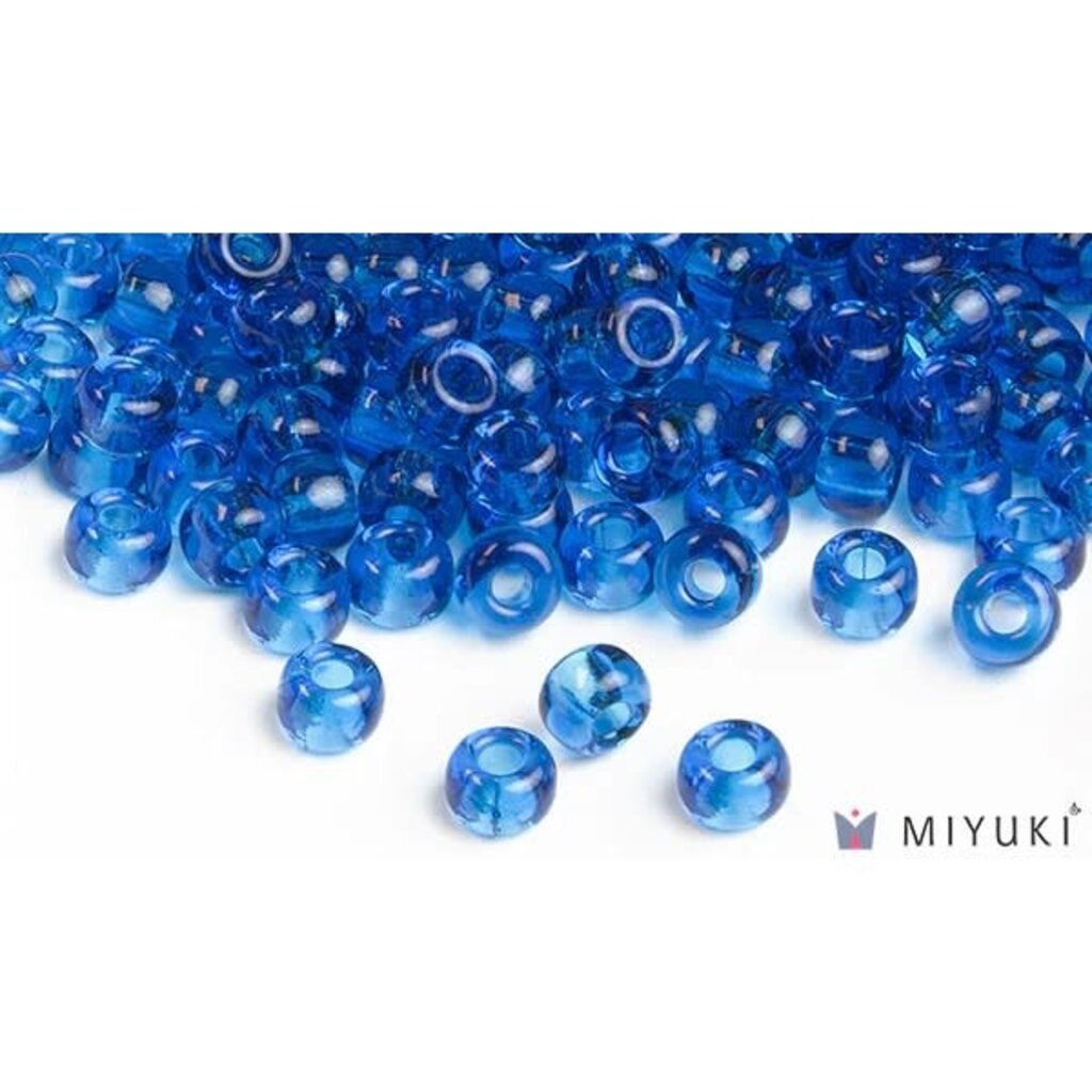 Miyuki Beads Miyuki Bead 6/0 - 149 Transparent Capri Blue
