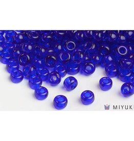 Miyuki Beads Miyuki Bead 6/0 - 151 Transparent Cobalt