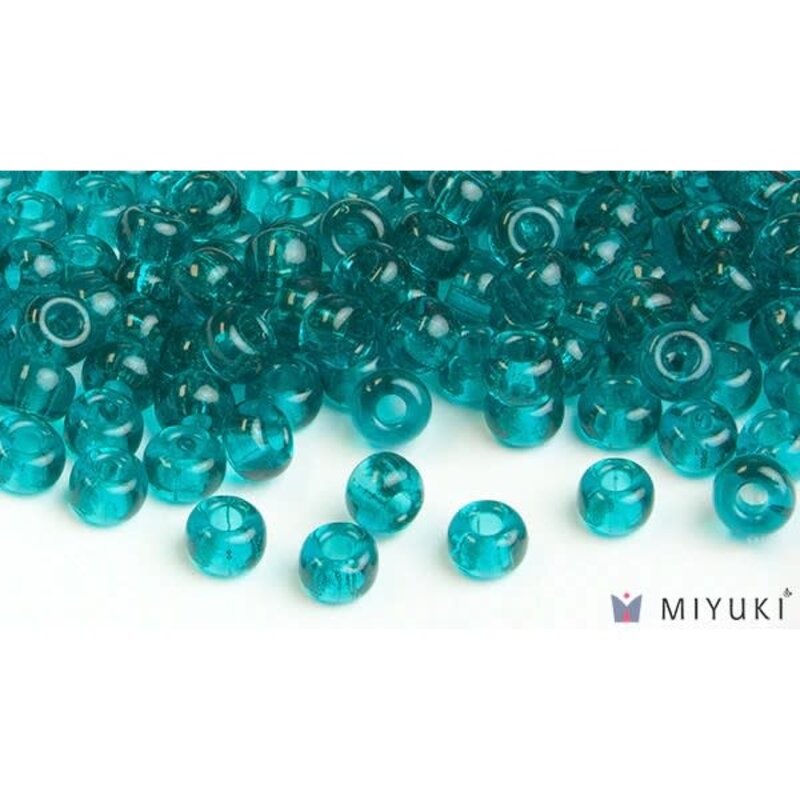 Miyuki Beads Miyuki Bead 6/0 - 2405 Transparent Teal