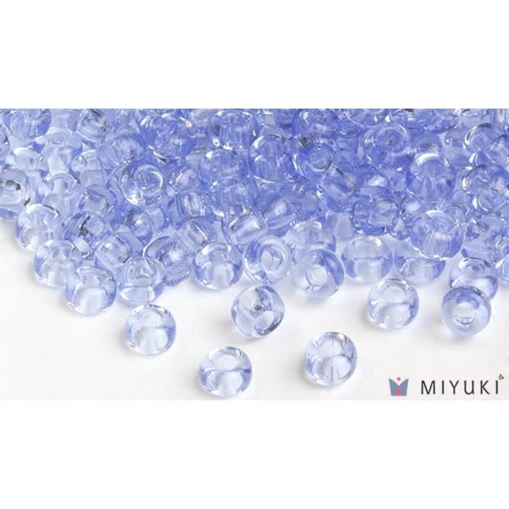 Miyuki Beads Miyuki Bead 6/0 - 159L Transparent Light Cornflower Blue