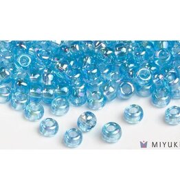 Miyuki Beads Miyuki Bead 6/0 - 260 Transparent Light Blue AB