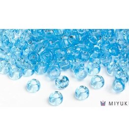 Miyuki Beads Miyuki Bead 6/0 - 148 Transparent Light Blue