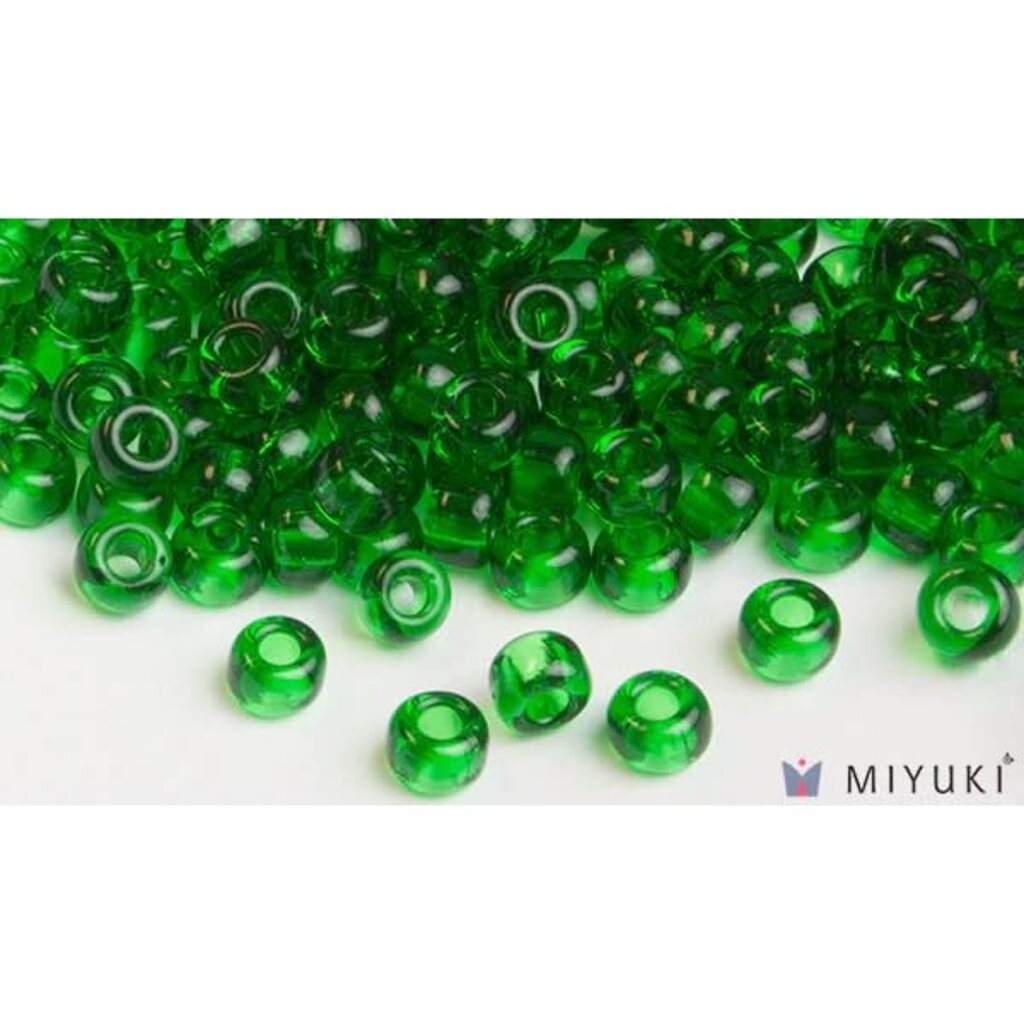 Miyuki Beads Miyuki Bead 6/0 - 146 Transparent Grass Green
