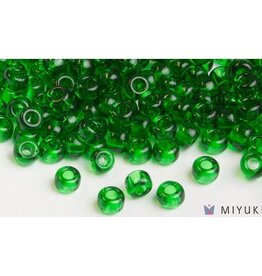 Miyuki Beads Miyuki Bead 6/0 - 146 Transparent Grass Green