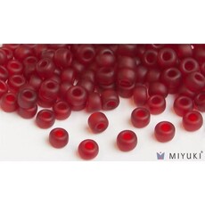 Miyuki Beads Miyuki Bead 6/0 - 141F Transparent Frost Ruby