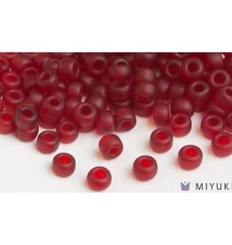 Miyuki Beads Miyuki Bead 6/0 - 141F Transparent Frost Ruby