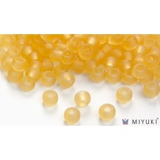 Miyuki Beads Miyuki Bead 6/0 - 132F Transparent Frost Pale Gold