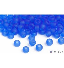 Miyuki Beads Miyuki Bead 6/0 - 150F Transparent Frost Cornflower