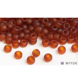Miyuki Beads Miyuki Bead 6/0 - 134F Transparent Frost Copper
