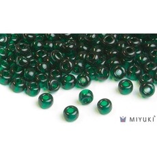 Miyuki Beads Miyuki Bead 6/0 - 156 Transparent Deep Emerald