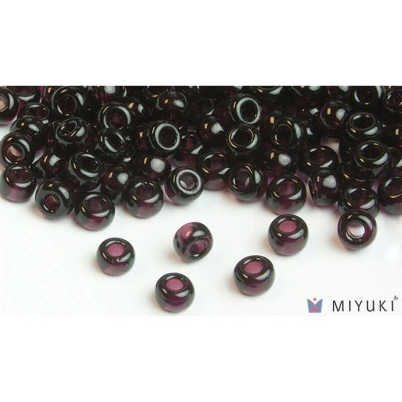 Miyuki Beads Miyuki Bead 6/0 - 2402 Transparent Dark Violet