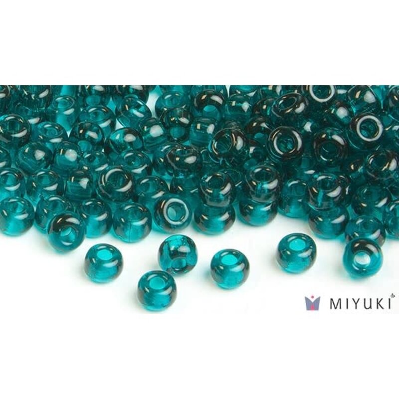 Miyuki Beads Miyuki Bead 6/0 - 2406 Transparent Dark Teal