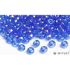 Miyuki Beads Miyuki Bead 6/0 - 261 Transparent Cornflower AB