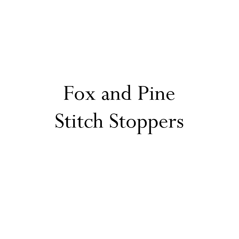Fox and Pine Fox and Pine Stitch Stoppers