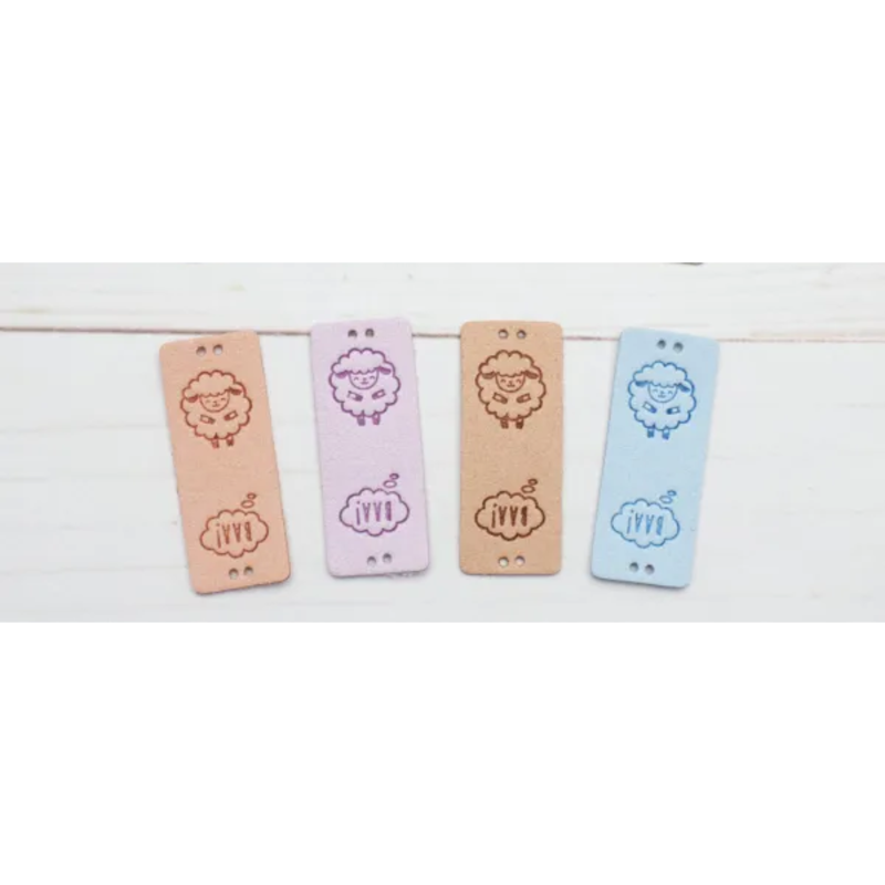 Fox and Pine Fox and Pine Fold Over Tag - Baa Sheep Pastel Variety Pack