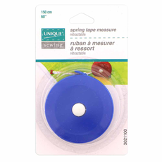 Unique UNIQUE SEWING Spring Mechanism Retractable Tape Measure - 150cm (60″)