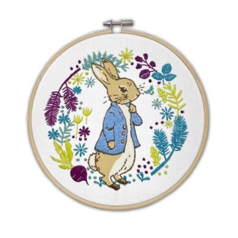 Crafty Kit Co. Embroidery Kit - Beatrix Potter Peter Rabbit