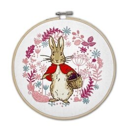 Crafty Kit Co. Embroidery Kit - Beatrix Potter Flopsy Bunny