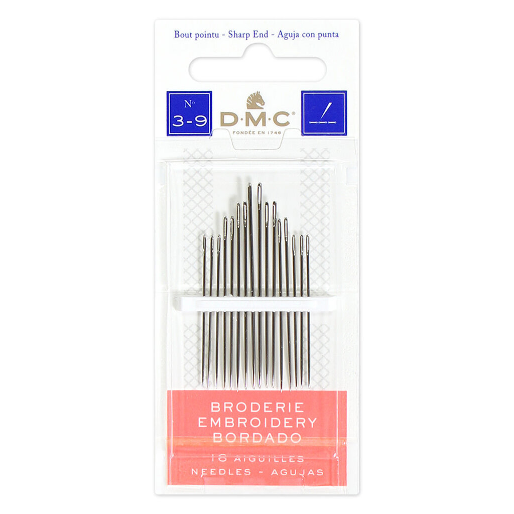 DMC DMC Embroidery Needles - Size 3/9