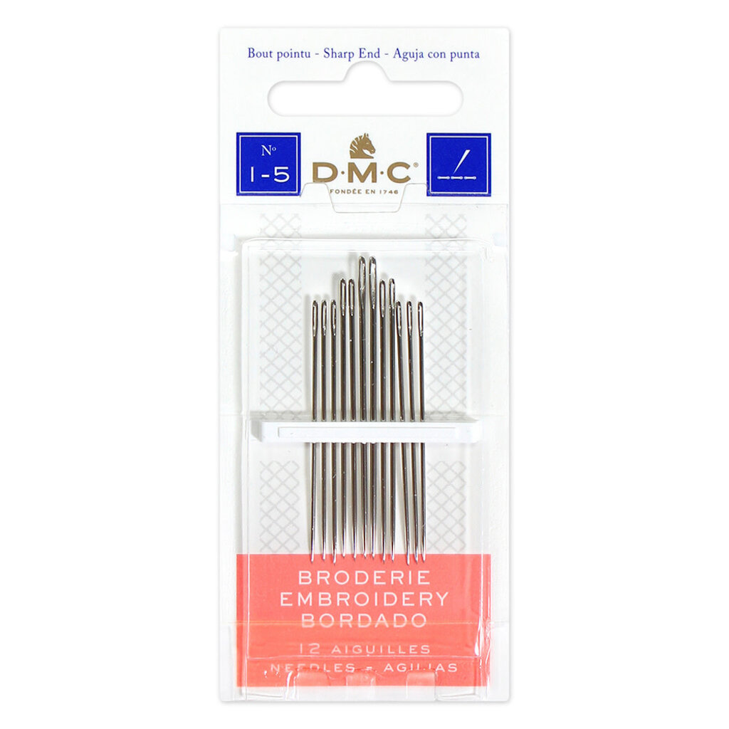 DMC DMC Embroidery Needles - Size 1-5
