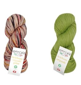 Etrofil Yarn Etrofil Yarn - Heirloom Organic Solid and Print Colors