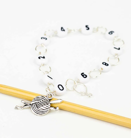 Twice Sheared Sheep Knitting Row Counter Circle Chain - Yarn Ball